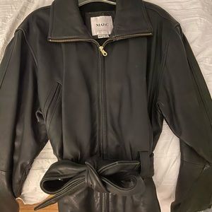 marc new york leather jacket
